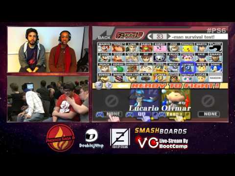 Phoenix Saga 6 - QD (Lucario) Vs. Ori_bro (Olimar) - Pools - SSBB
