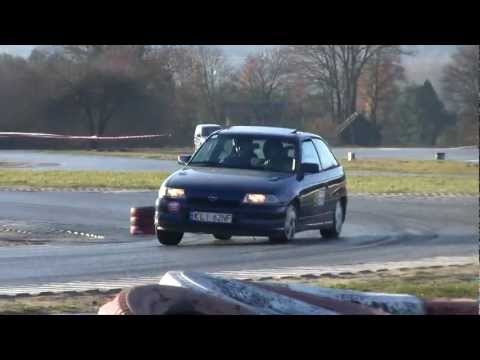 Marek Stępień Opel Astra GSI - SuperOES Puchar Jesieni Tor Kielce 11-11-2011
