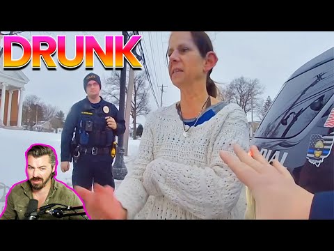 Frau kann nicht aufhören, in der Kirche vollgespritzt zu werden