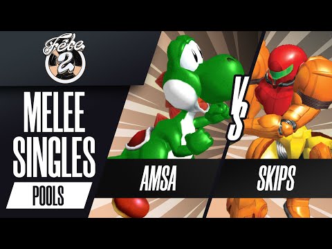 aMSa vs. Skips - Melee Singles Pools - Fete 2