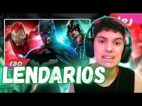 (BRABOS) REAGINDO RAP DO HOMEM DE FERRO BATMAN ARQUEIRO VERDE - SEM PODERES | 7 MINUTOZ JOTA REACT