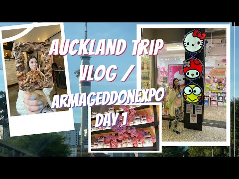 ✈ Auckland Trip Vlog / Auckland Armageddon Expo 2019 - Part 1 ✈