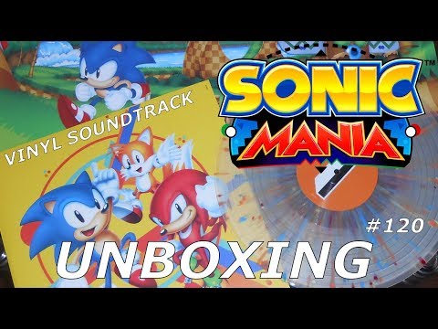 Sonic Mania Vinyl Soundtrack - Limited Edition  - Unboxing #120