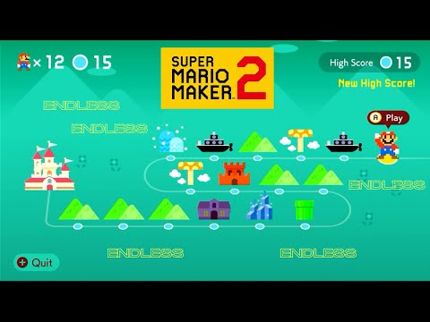 EASY! Super Mario Maker 2 Endless challenge SMM2