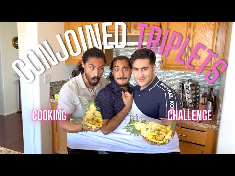 SUPER DIFFICULT CONJOINED TRIPLETS COOKING CHALLENGE | ClassyKitchen