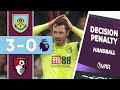 VAR DRAMA TURNS GAME ON ITS HEAD | THE GOALS | Burnley v Bournemouth 2019/20