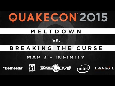 Meltdown vs. Breaking the curse - Map 3 - Infinity (QUAKECON 2015 CTF)