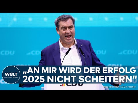 MARKUS SÖDER: "Werden das nächste Jahr zusammen rocken und die Ampel ablösen!" | WELT DOKUMENT