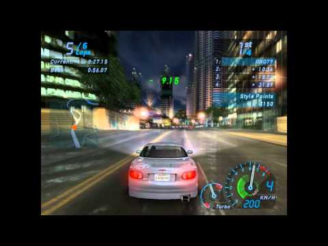 NFSU - gameplay - part 43 - RACE 37 - hard difficulty