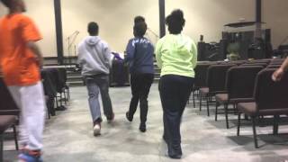 JUMC Youth Dance Ministry Rehearsal (02-19-2016) No Muzick by Mali Music