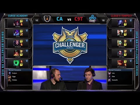 Curse Academy vs Cloud 9 Tempest | Game 1 SemiFinals of NA Challenger Series #2 | CA vs C9T G1