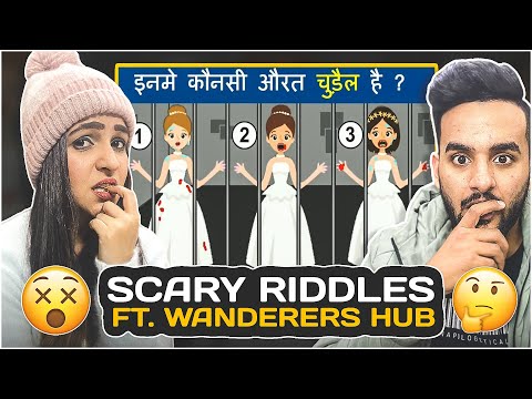 Solve the SCARY Mystery Riddles challenge VS my SISTER !! @WanderersHub
