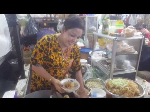 A Walk Around At Boeung Kengkong Market - Breakfast And Fresh Food - Phnom Penh Market