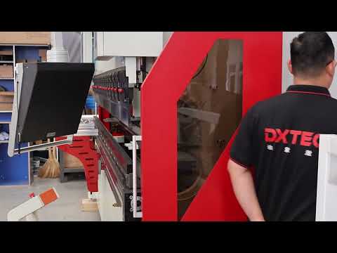 DXTECH-Electro-hydraulic bending machine - DE15 programming operation explanation