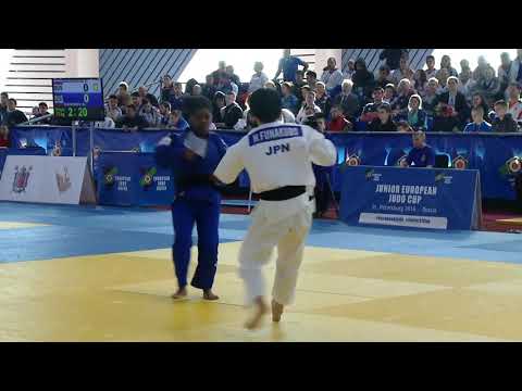 57 kg Funakubo H Cysique S 16 04 2016 Т3 Кубок Европы среди юниоров и юниорок, Санкт Петербург 2016