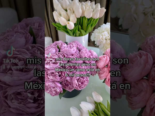 Vídeo relacionado con SOMYTING Flores artificiales, ramo de peonías sintéticas, 4 paquetes de peonías de seda, peonías falsas para boda, fiesta, centro de mesa, decoración del hogar (rosa mezclado)