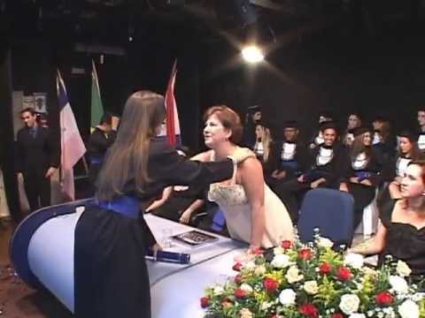 A entrega do diploma!!