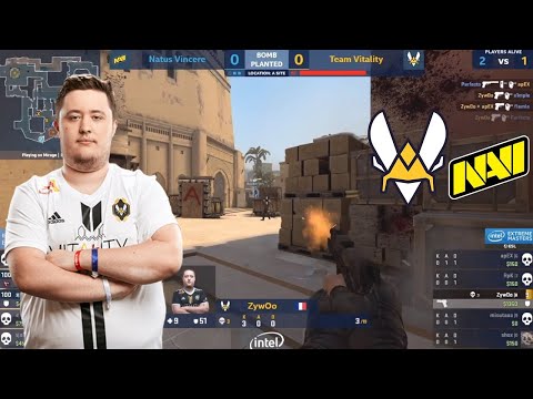 ZywOo ace vs Na'Vi pistols round IEM Beijing-Haidian 2020 Europe Grand FINAL взгляд от первого лица.