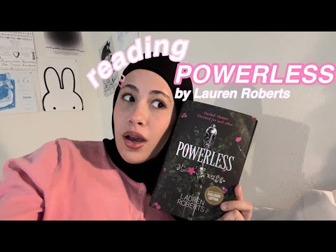 reading booktok hyped books POWERLESS *i scream a lot* (book buzz ep. 1)
