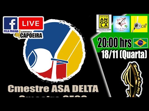 160ª LIVE NA IDENTIDADE DO CAPOEIRA - CMESTRES ASA DELTA E CEGO