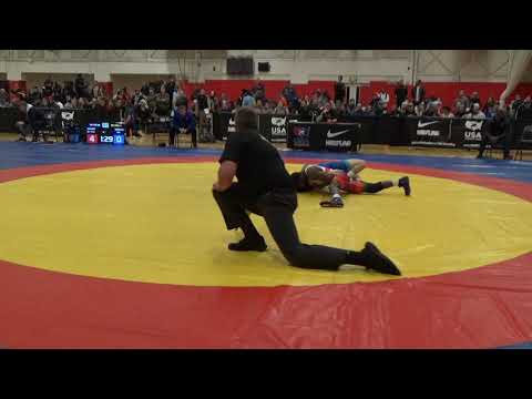 GR/GR 55 KG - RR5 - Jabari Moody (NYAC) Vs. Sean Sesnan (WBU)