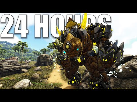 24 Hours On MODDED ARK