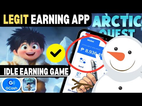 ARCTIC QUEST EARNING APP LEGIT PAYING GAME WITH GCASH WITHDRAWAL REAL