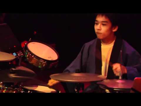 #03 Junya Nishimoto from Japan; V-Drums World Championship 2012