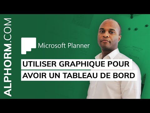 Comment utiliser graphique pour avoir un tableau de bord sous Planner