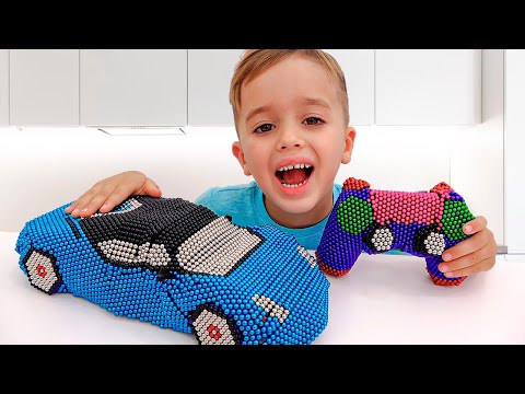 Vlad e Niki fingem brincar com a mamãe - Vídeo de coleção para crianças