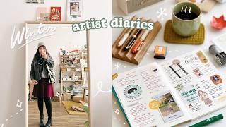 Artist Diaries: cozy winter days & a week in my life in Berlin | Abbey Sy