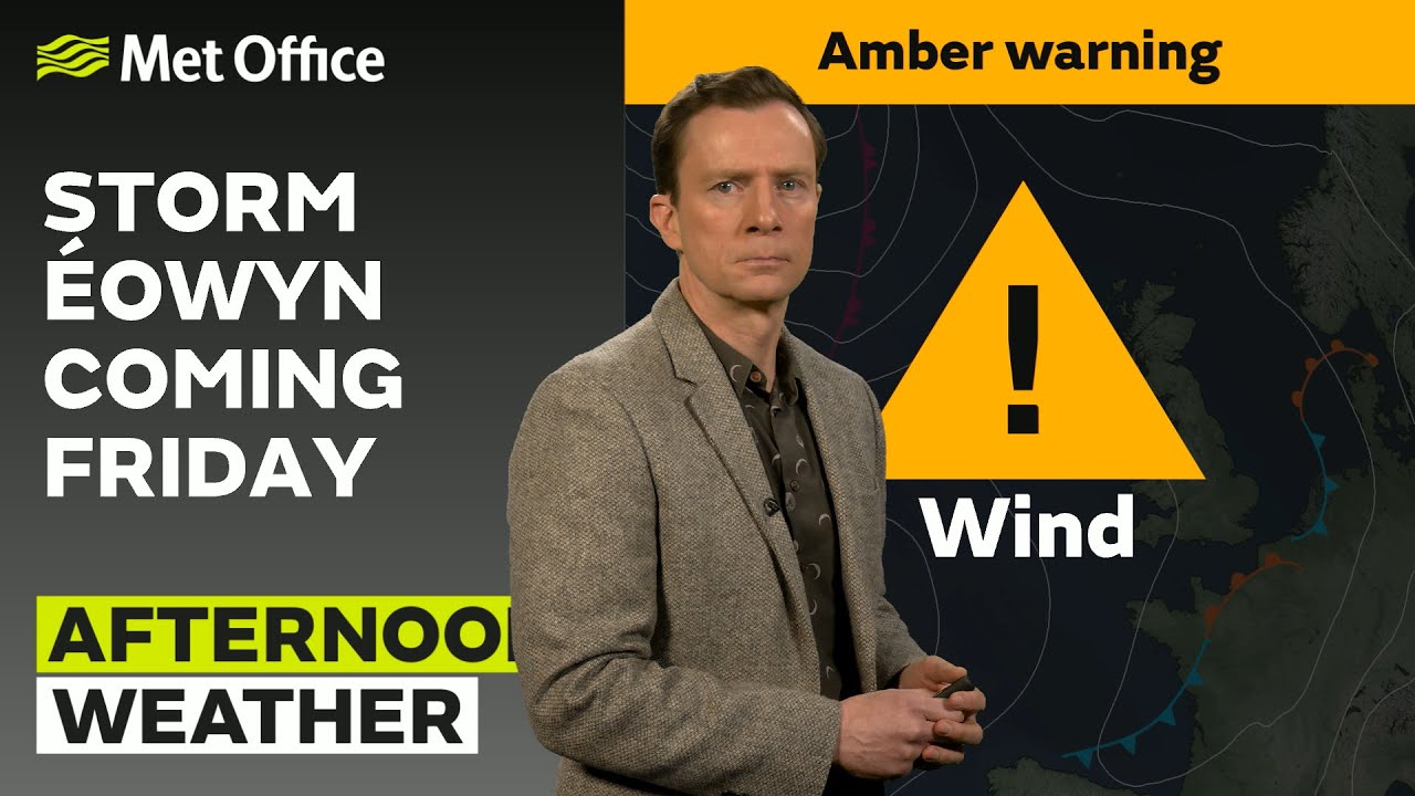 22/01/2025 –  Mostly cloudy but some sun later – Afternoon Weather Forecast UK – Met Office Weather