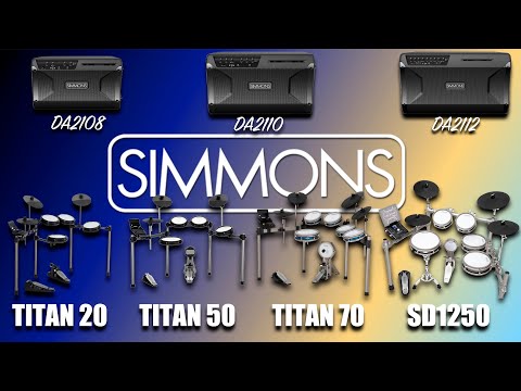 EVERY SIMMONS PRODUCT! Titan 20, Titan 50, Titan 70, SD1250, DA2108, DA2110, DA2112 and DA12S