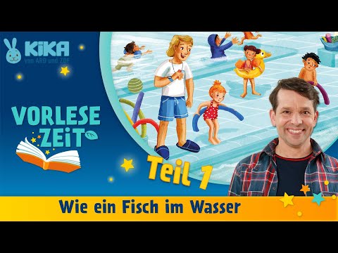 Juri liest das Kinderbuch: "Wie ein Fisch im Wasser" | Mehr auf kikaninchen.de