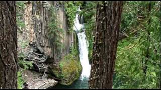 preview picture of video 'Toketee Falls, Umpqua National Forest, Oregon'
