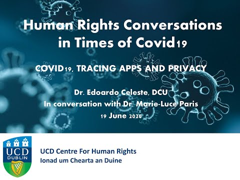 Covid10, Tracing Apps and Privacy - HRts Conversations in times of Covid19