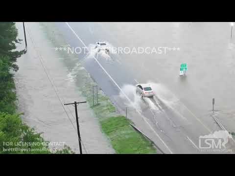 07-16-2019 Gurdon, AR - Drone Interstate Flooding