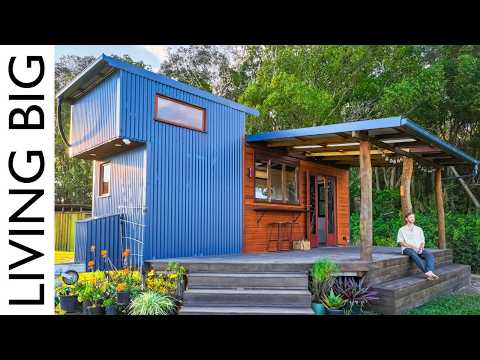 Zero Utility Bills And Ultimate Freedom In This Epic Off-Grid Tiny House