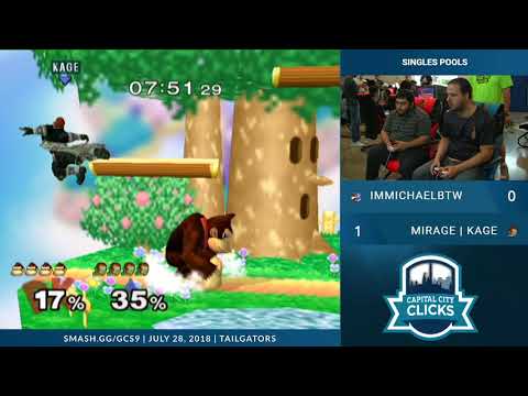 Capital City Clicks — Singles Pools — Immichaelbtw vs Mirage | Kage