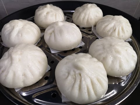 Healthy and Easy Steamed Buns