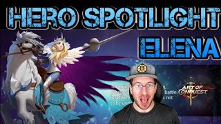 Elena Hero Spotlight - Updated  2020 - Art of Conquest