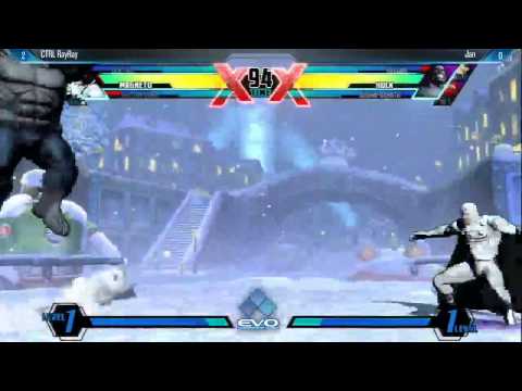 EVO 2014 RayRay vs Jan UMVC3 TOP 8 Losers Bracket