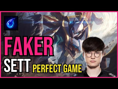FAKER - SETT vs. THRESH Support | KR GRANDMASTER | PATCH 10.25