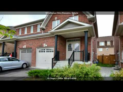 16 Loftsmoor Drive, Brampton, Ontario - Virtual Tour