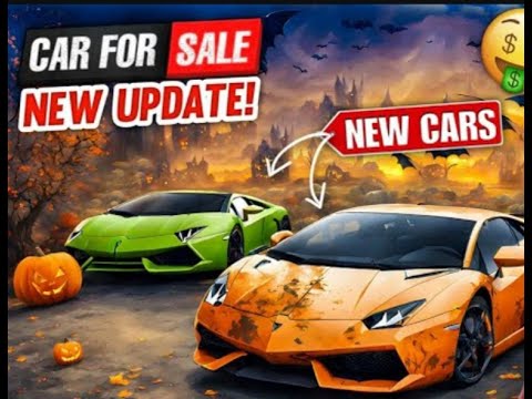 FINALLY CAR FOR SALE HALLOWEEN  🎃 NEW UPDATE NEW CARS NEW CITY😝