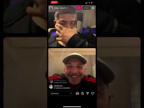Noizy me Mozzik Live🔥Noizy kopjon Kozakun dhe i ben pyetje Mozzik! Mos e humbisni😱