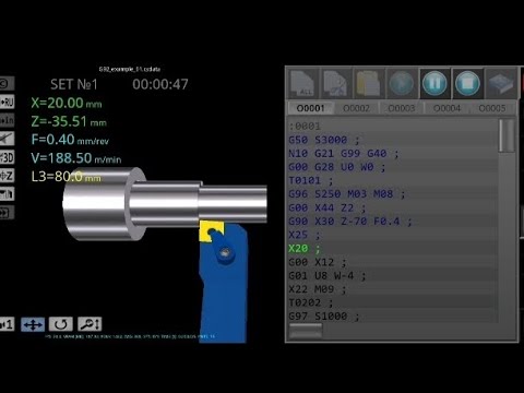 cnc torna g92 çevrimi // cnc g92 // cnc g92 code