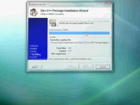 Allegro Tutorial with Dev C++