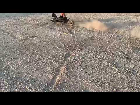 Drifting with OUTSTORM offroad electric scooter pt2