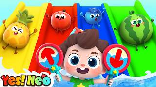 Download lagu 🔴LIVE | Ten Fruits on the Board | Learn Numbers with Fruits | Nursery Rhyme & Kids Song | Yes! Neo mp3